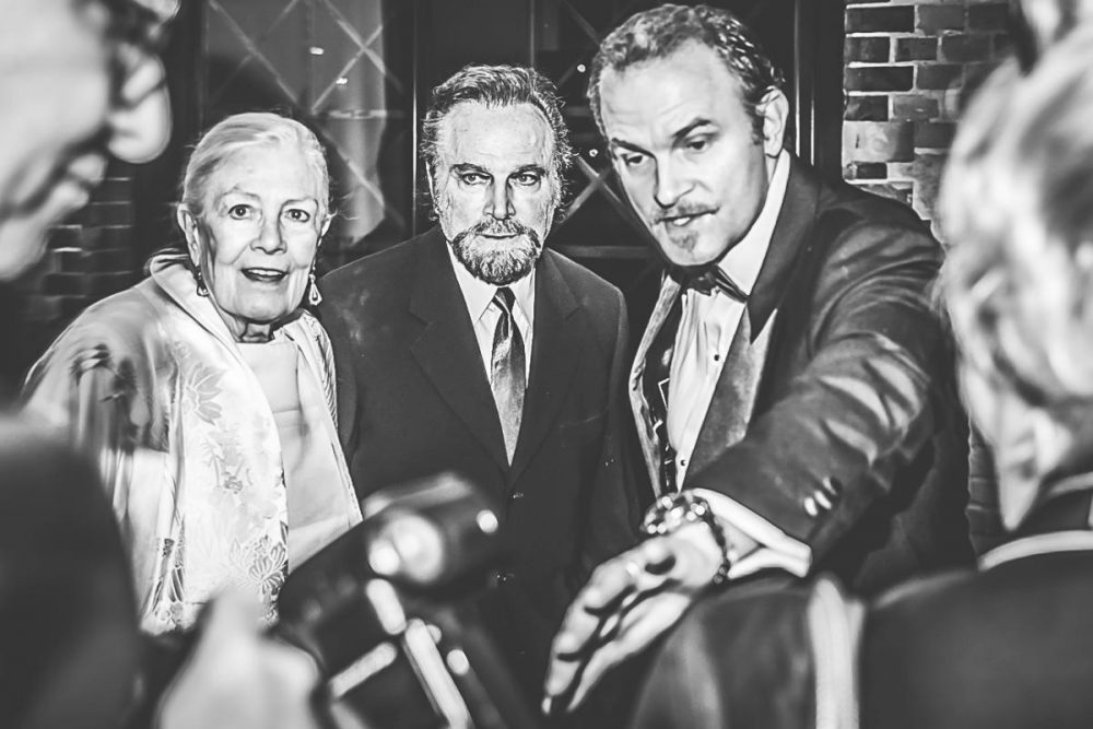 Oscar und zweifache Golden-Globe-Preisträgerin Vanessa Redgrave mit Ehemann und Italo-Western Star Franco Nero (Django)
